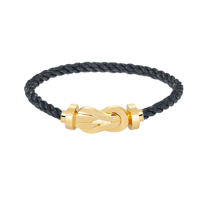 [Opulent Aurora]CHANCE LARGE 8 FIGURE BUCKLE NO DIAMOND BRACELET GOLD