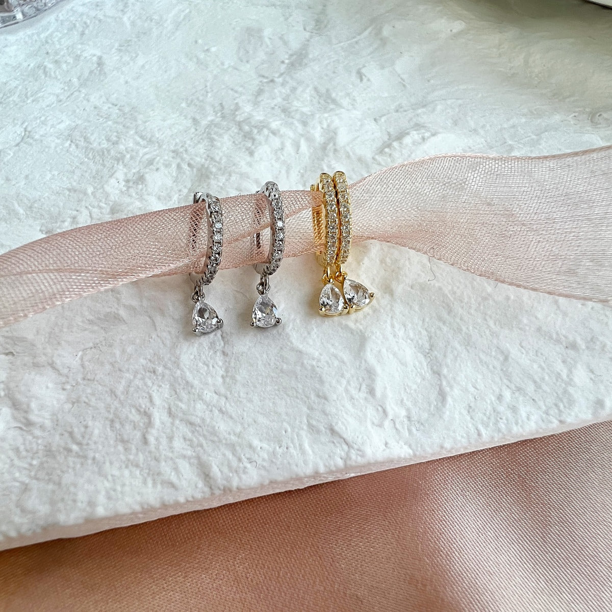 [Amore Jewelry]Luxurious Geometric Drop Earrings