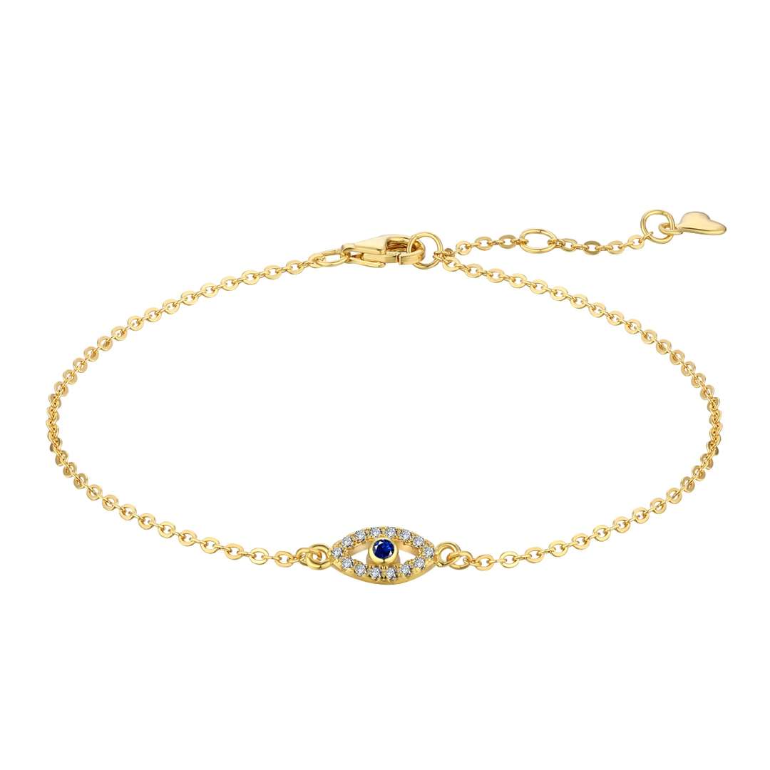 [Amore Jewelry]Evil Eye Shape Necklace