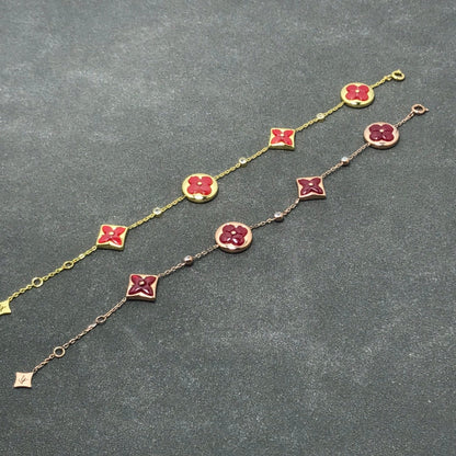 [Opulent Aurora]STAR AND SUN CARNELIAN 4 MOTIFS 3 DIAMONDS